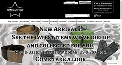 Desktop Screenshot of mcguirearmynavy.com
